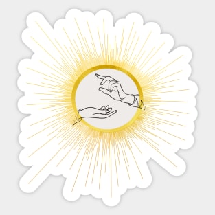 I'm the sun summoner Sticker